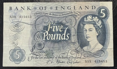 Old five pound note good - £5,