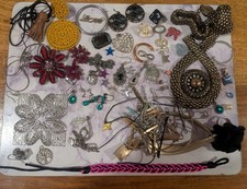 Broken mixed jewellery bundle - mixed,