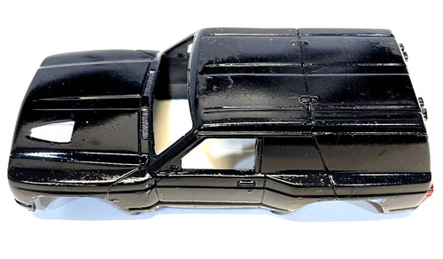 Painted black resin - painted, slot