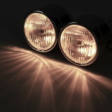 MOTORBIKE SUZUKI BANDIT GSF650 GSF600 GSF400 SV650 TWIN HEADLIGHT HEADLAMP BLACK