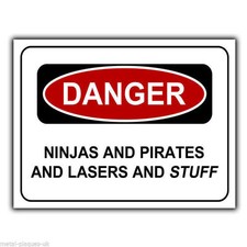 DANGER NINJAS AND PIRATES AND