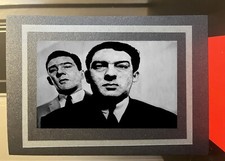 The Kray Twins "Legends"  Art greeting card hand made from original painting