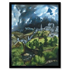 El Greco View Of Toledo Spain
