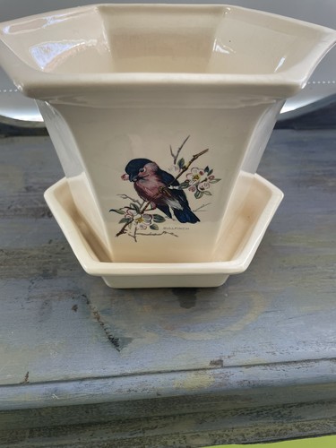 Vintage kingsware pottery bird - vintage,
