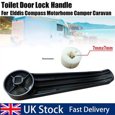 Toilet Door Handle Black For