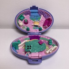 Polly Pocket Pony Parade Horse Unicorn Purple Meadow. No Figure. Bluebird 1995