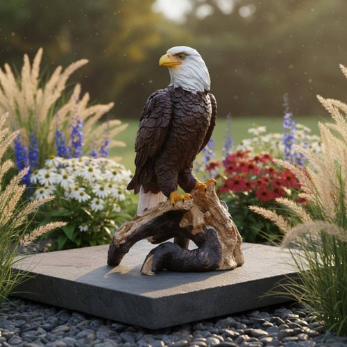Eagle sculpture realistic - eagle,