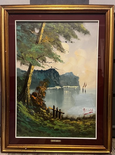 Vintage chinese painting - vintage,