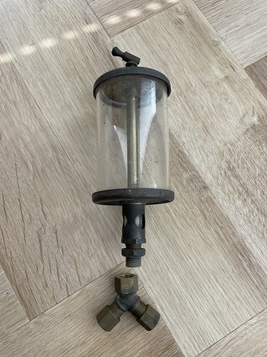 Antique forsym brass glass - antique,