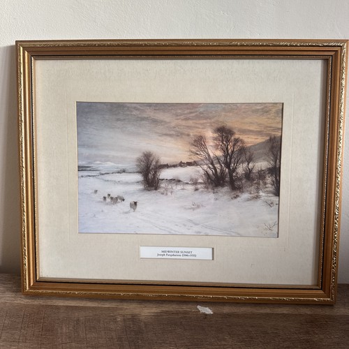 Framed joseph farquharson - framed,