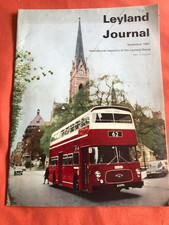Leyland Journal International Truck magazine 'Sept 1967'