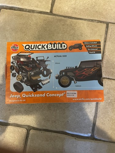 Airfix quickbuild jeep - airfix,