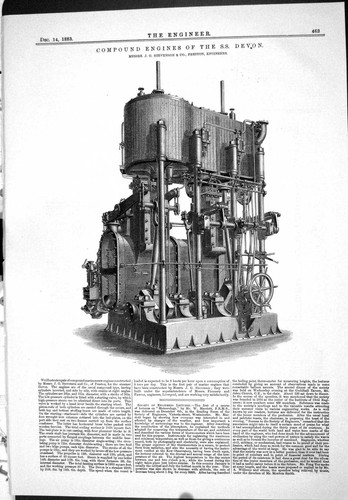 Old engineering 1883 - old, compound