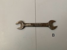 Vintage Jenbro 1/2w X 9/16”w Open End Spanner. British Made
