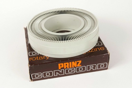 Slide projector slide carousel