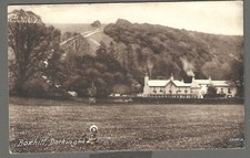 Vintage postcard Boxhill, Dorking, Surrey. pmk Dorking 1923
