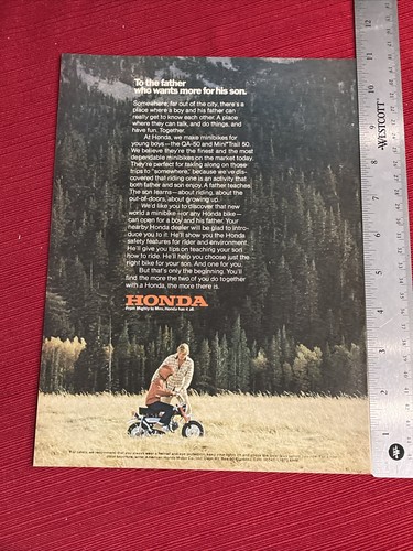 Honda and mini trail - qa-50,