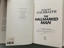 SIGNED The Hallmarked Man JK