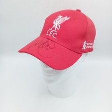 Liverpool FC Cap Signed by Glen Johnson Red One Size New with Tags FLT30-TT