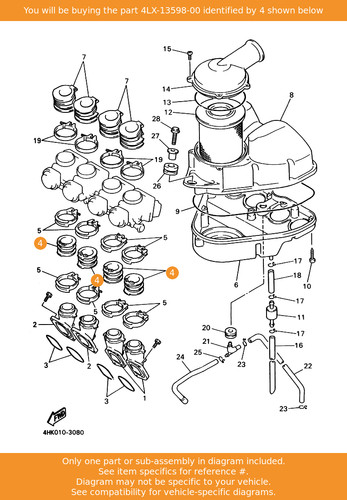 Yamaha joint carburetor 4 - yamaha,