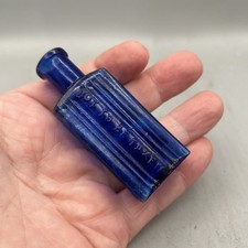LOVELY BLUE GLASS VICTORIAN