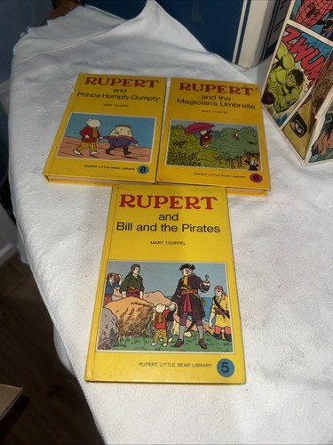 Rupert little bear - bear, library