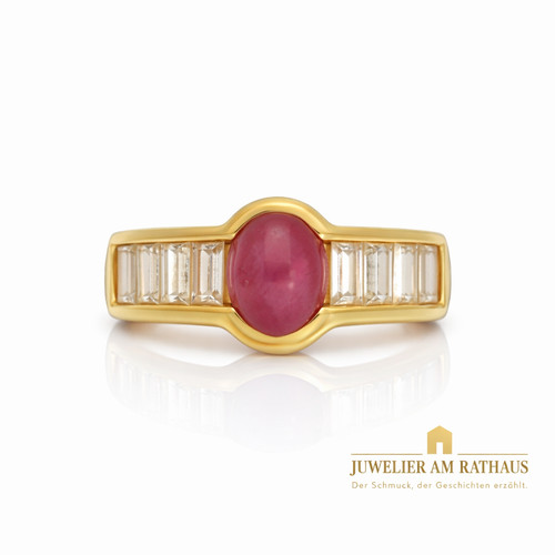 Ruby ring 00ct - ring, +