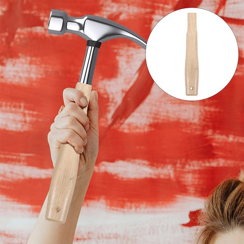 Beige wooden hammer - wooden,