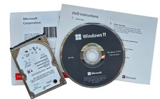 Windows 11 Pro 64bit English Full version DVD package Factory Sealed.