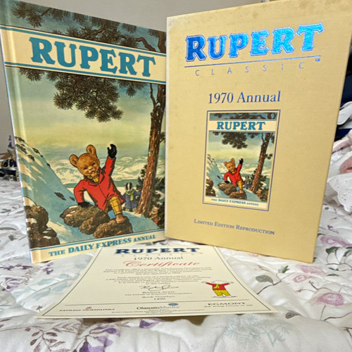 Rupert classic 1970 annual - classic,