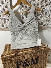 Vintage Anoushka G grey satin