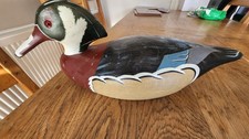 Wooden DUCK Decoy ALLEN Woodduck
