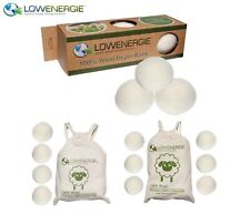 Wool Dryer Balls XL Fragrance Free Eco Friendly Tumble Dryer Clothes Softener