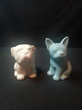 Vintage Pug And Frenchie Salt And Pepper Shakers