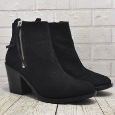 Womens black zip fastening - h&m,