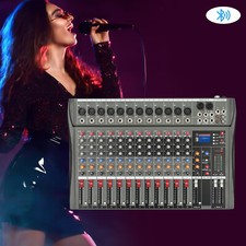12 Channel Sound Audio Mixer