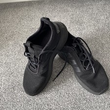 Adidas Trainers Size UK 5 EU 38 Boy Older boy  Black Lace school games PE 