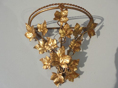 Unusual vintage italy gilt - unusual,