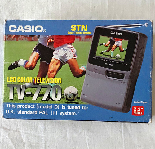 Casio 770 3in lcd colour - casio,