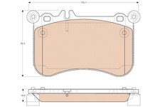 FRONT BRAKE PAD SET DISC BRAKE