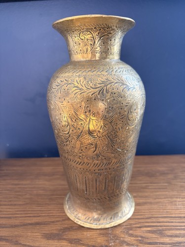 Vintage indian hand engraved - hand,