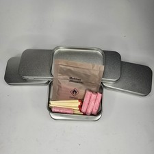 TIN FIRE KIT  Bushcraft Hiking Survival Matches Fire Starters Waterproof Matches