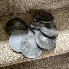 Nicholas Vahé Rustic Slate Coasters X6