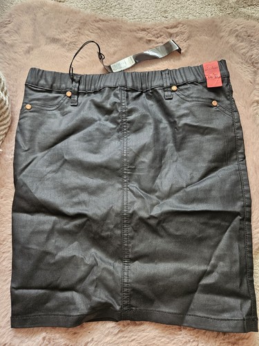 River island black faux - river,