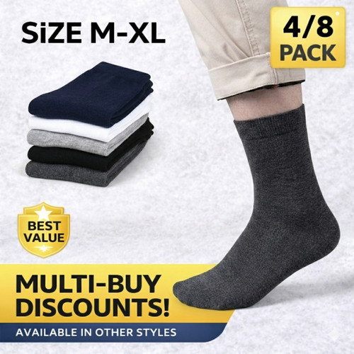 Men crew cotton socks xl - crew,