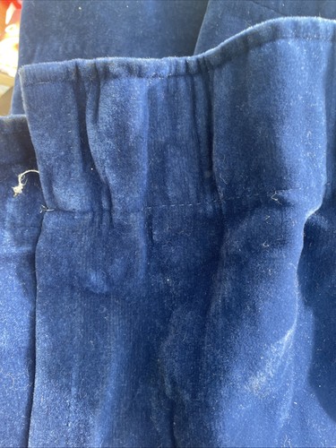 Pair vintage blue - vintage, velvet