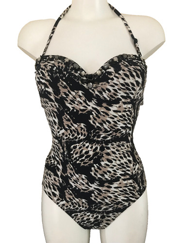Resort animal print swimsuit - resort,