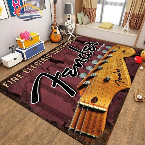 Fender guitar rug - fender,