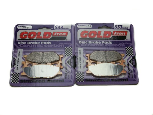 Goldfren s33 brake pads front - pads,
