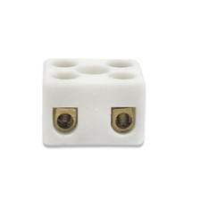 Porcelain terminal block well - terminal,